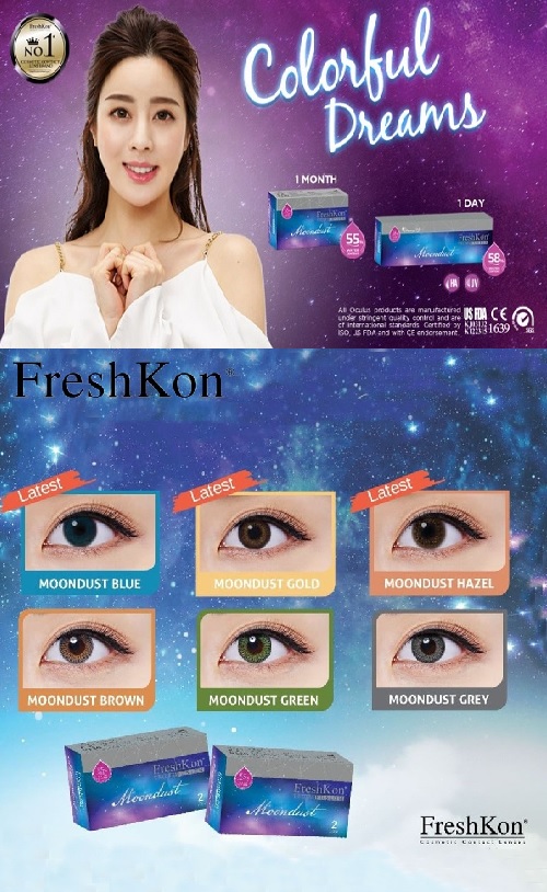 FreshKon Colors Fusion Moondust Monthly series collection